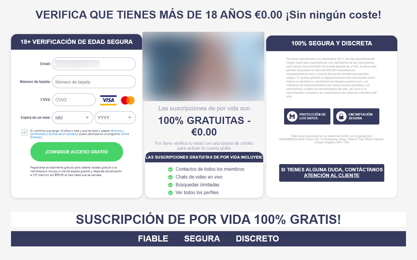 CitasYEncuentros.com precios